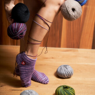 Alpaka Sockengarn 50g, div. Farben, Wollmix